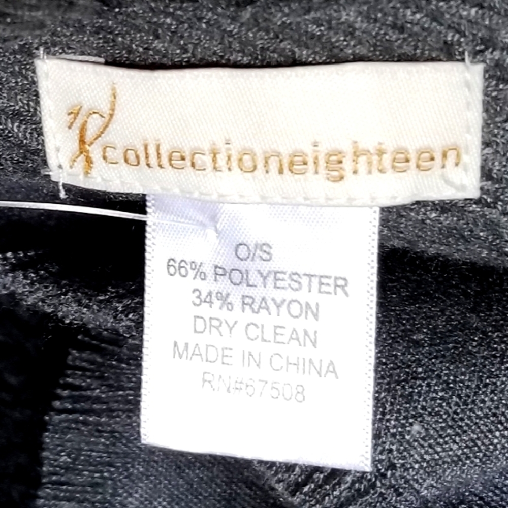 Collection 18 Oversized Textured Gray Wrap - Picture 5 of 5